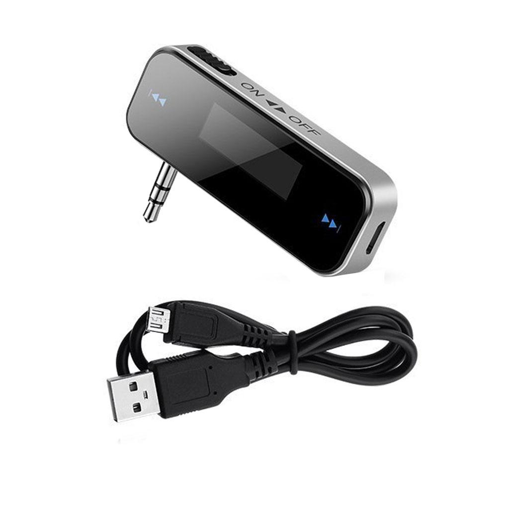 Car FM Transmitter Wireless Hands-free LCD MP3 Player Radio 3.5mm for Phone