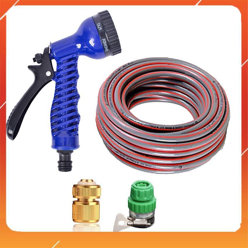 Bộ dây vòi xịt rửa xe, tưới cây, dọn dẹp nhà cửa 20m 206843