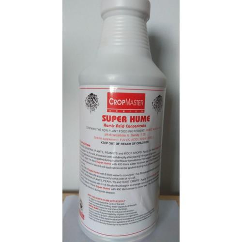 Phân bón lá sinh học SUPER HUME - Chai 1 lít