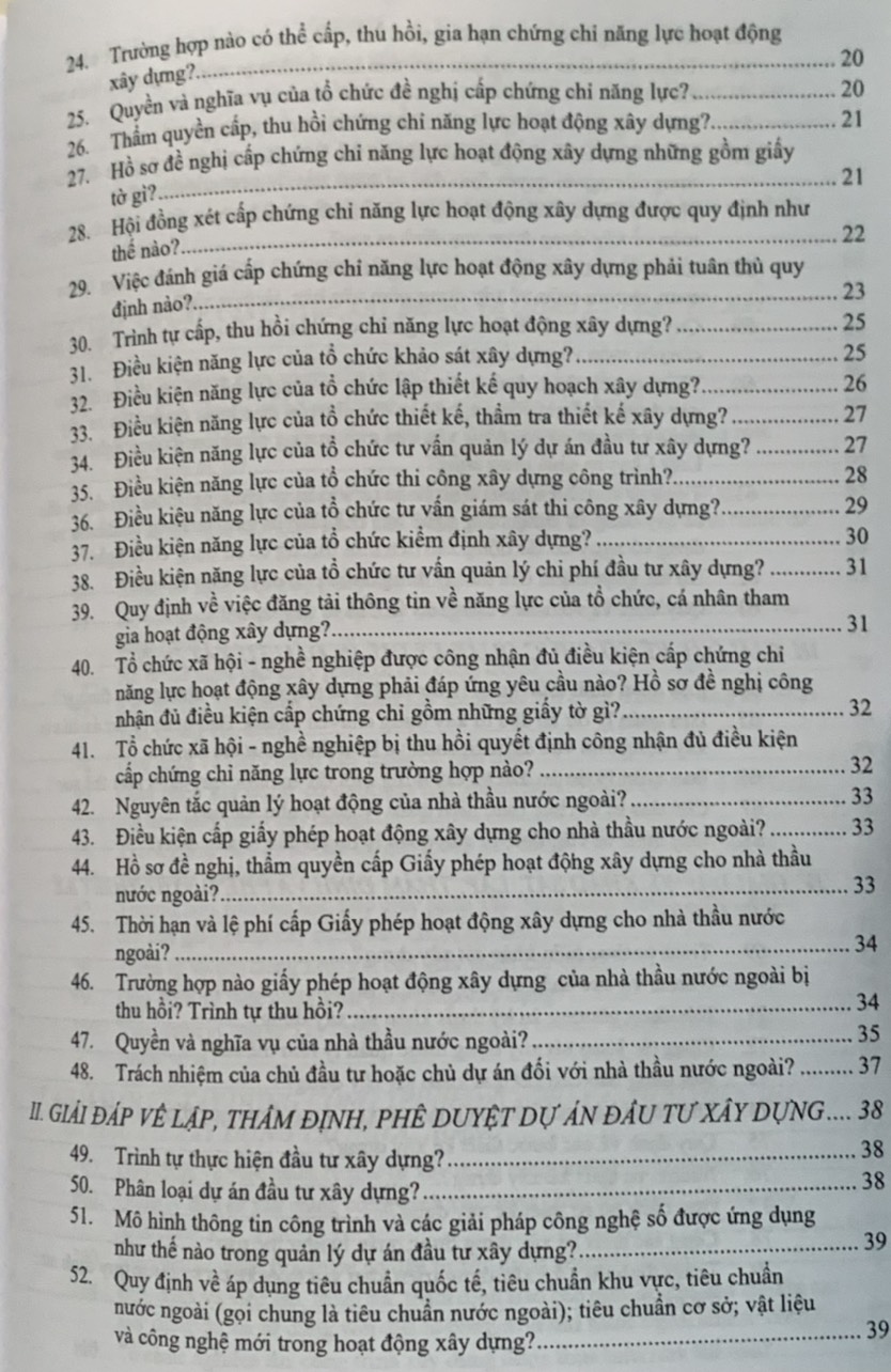  Giải đáp những vướng mắc trong công tác quản lý dự án và chi phí đầu tư xây dựng công trình (dành cho chỉ huy trưởng thiết kế, thi công, nghiệm thu xây dựng công trình)