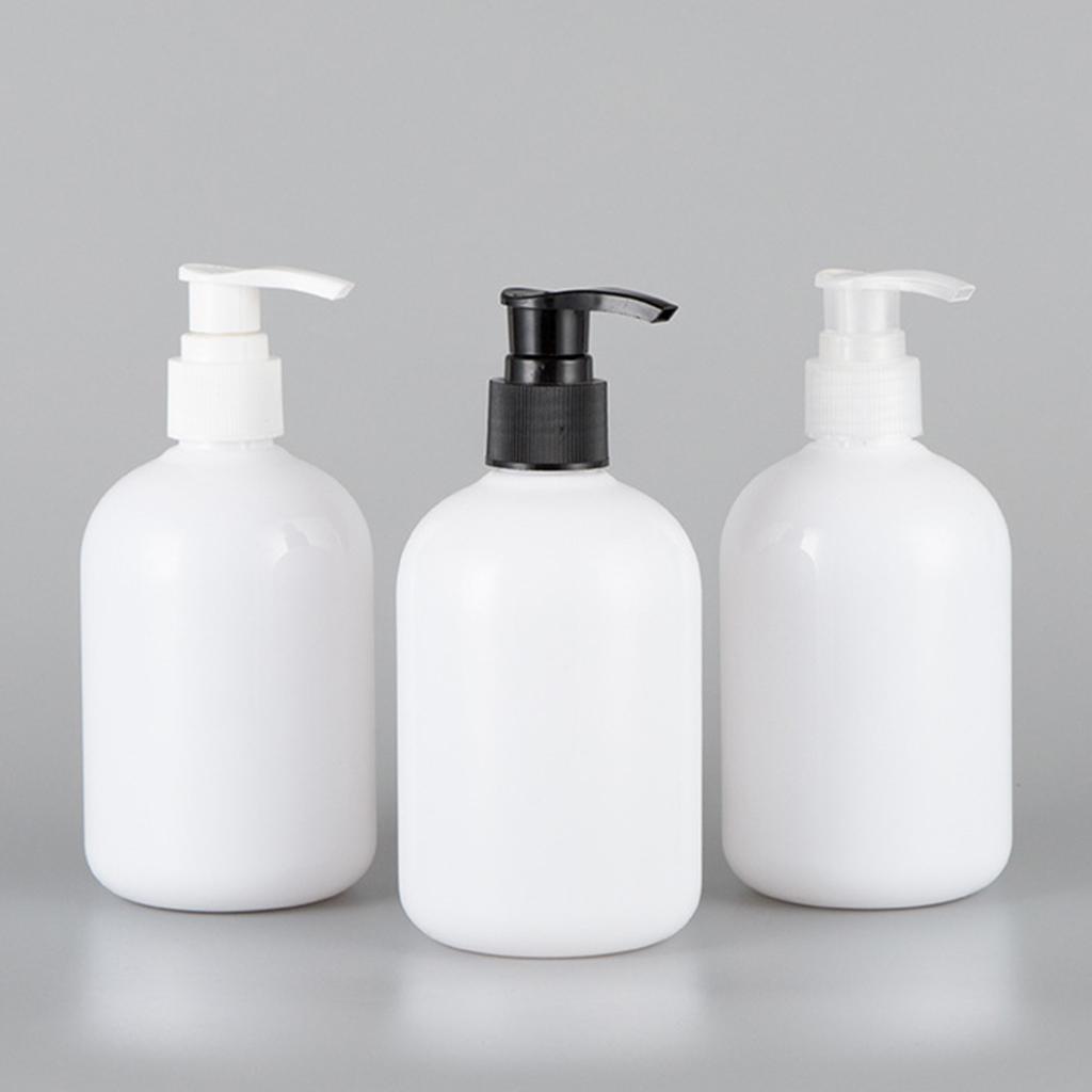 10pcs 350ml Empty Shampoo Conditioner Pump Bottle Dispenser Container