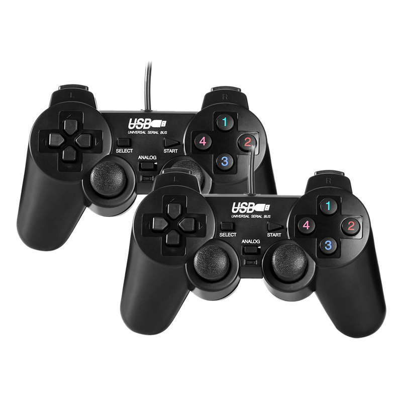 Bộ 2 Tay Cầm Chơi Game Đôi Controller Cho PC 