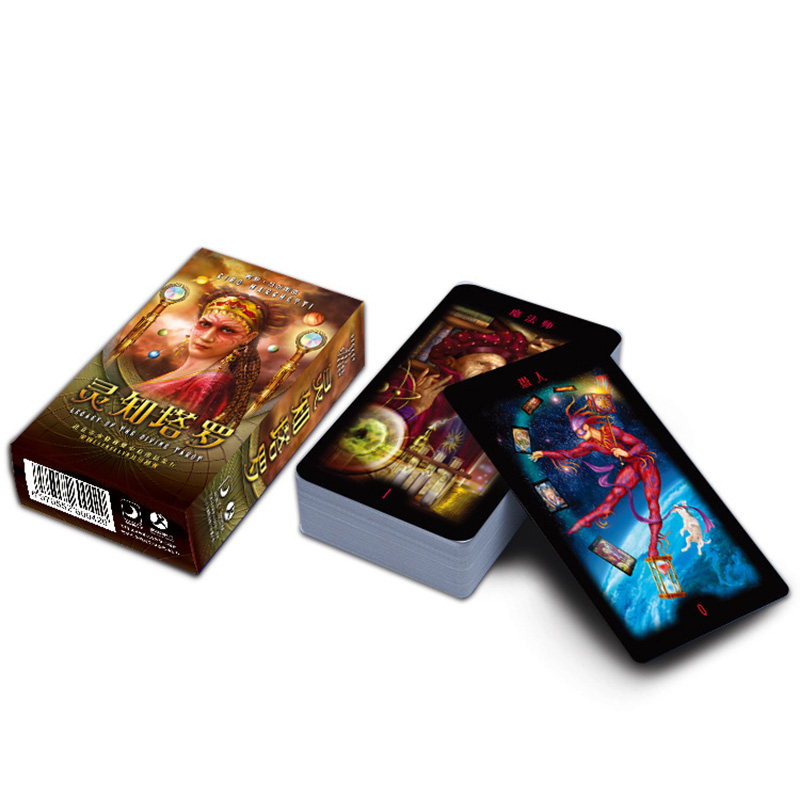 Combo Bộ Thẻ Bài Bói Legagy Of The Divine Tarot+Túi Nhung