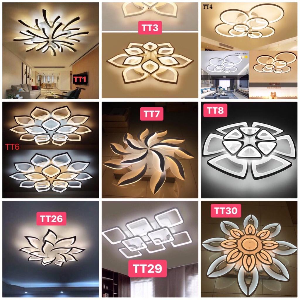 Đèn trần trang trí hiện đại cho phòng khách, phòng ngủ Led F906