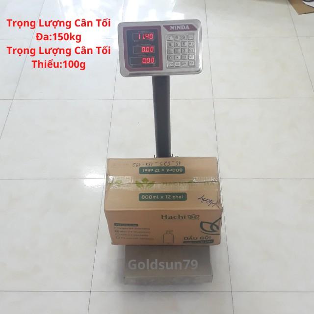 Cân bàn 150Kg điện tử tính tiền dùng cho cân hàng hóa được làm bằng thép không gỉ