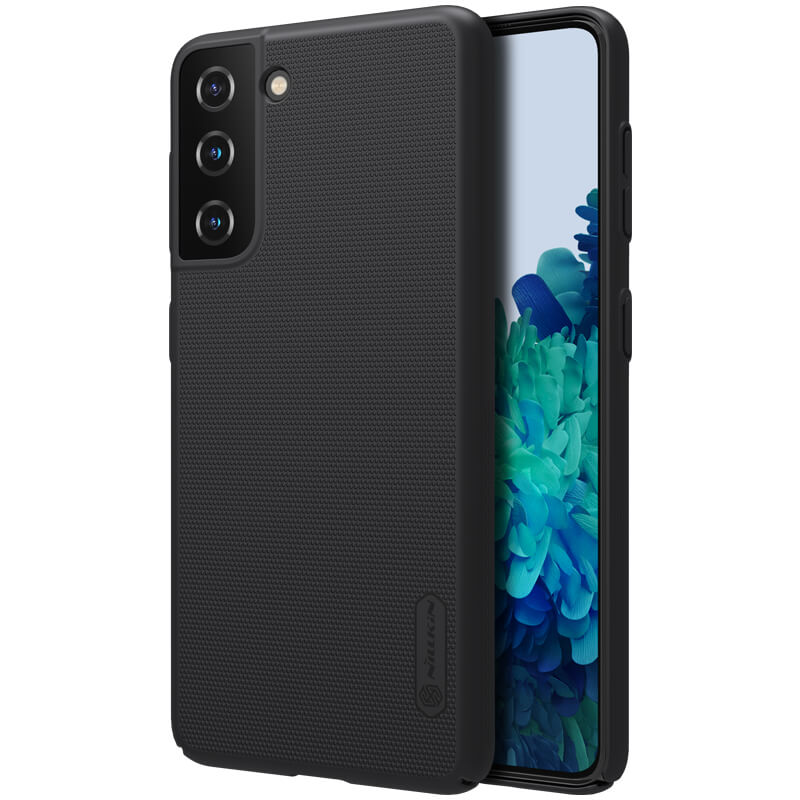 Ốp Lưng Sần chống sốc cho Samsung Galaxy S21 hiệu Nillkin Super Frosted Shield  - Hàng Chính Hãng