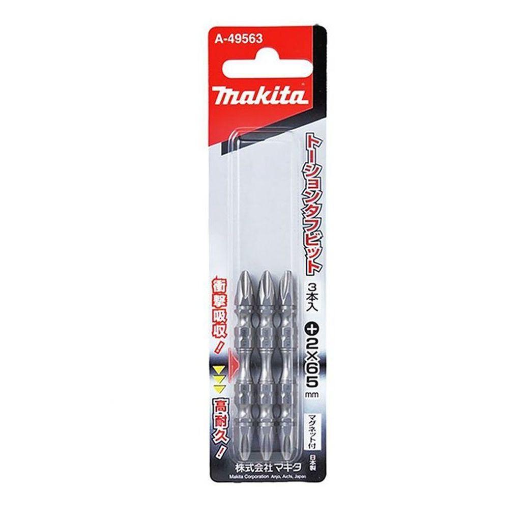 Mũi vít PH2x65mm Torsion Makita A-49563