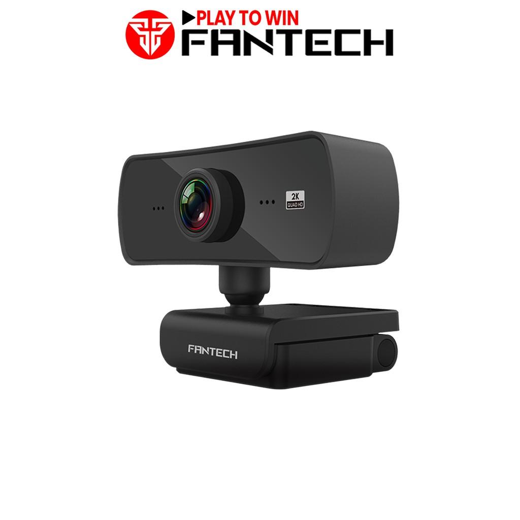 Webcam Livestream Chuyên Nghiệp FANTECH C30 LUMINOUS 4MP Hỗ Trợ Quay Chất Lượng 2K - HÀNG CHÍNH HÃNG