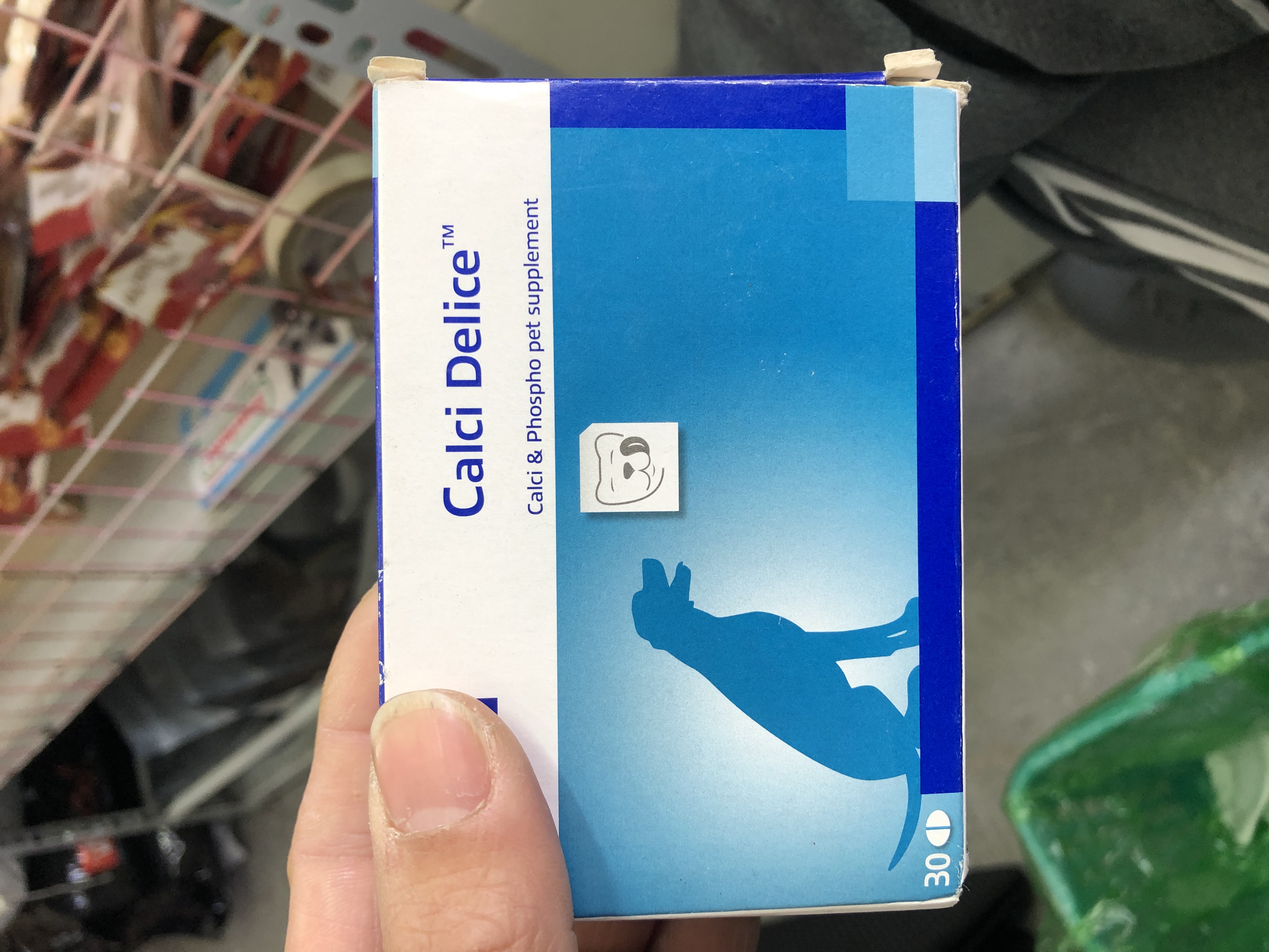Viên canxi delice virbac cho choa mèo hàng chính hãng hộp 30 viên
