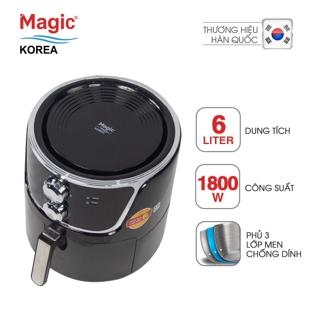 Nồi Chiên Không Dầu Magic A-801 (6.0 Lít)