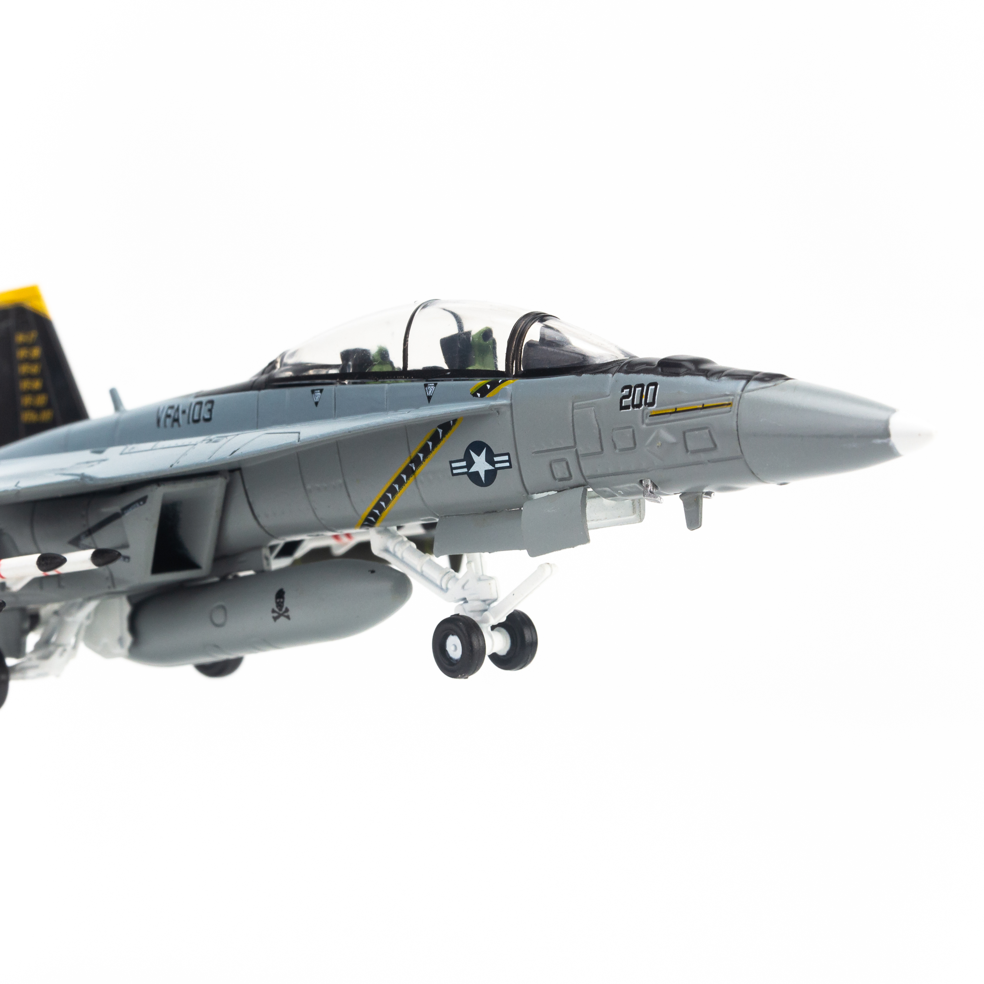 Mô hình máy bay chiến đấu FA-18B Hornet McDonnell Douglas 1:100 WLTK