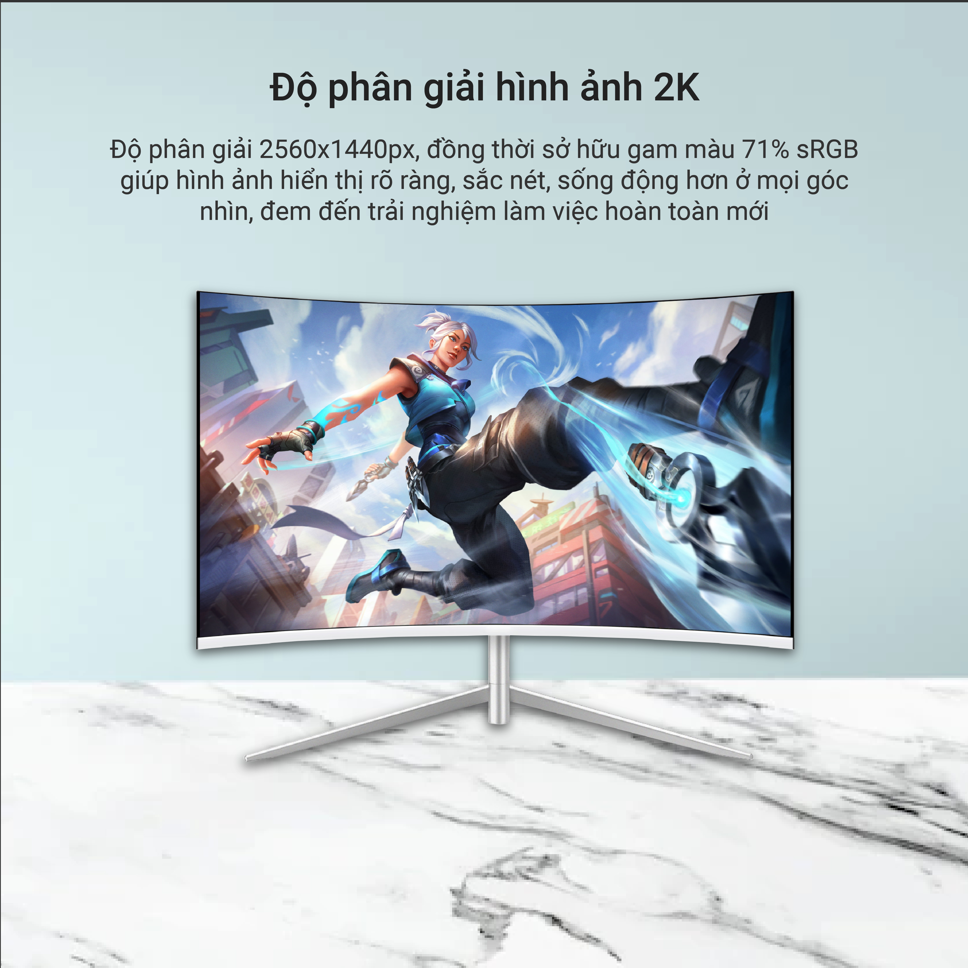 Màn Hình Máy Tính 27 inch T272QC 2K Tần số quét 165HZ- Hàng chính hãng