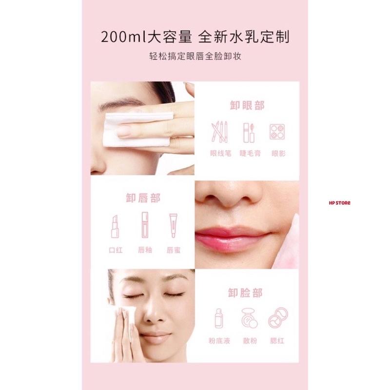 Chai Nước Tẩy Trang HOJO 2 Tầng Hương Đào, Xoài Sạch Da, Lành Tính Với Mọi Da 200ml