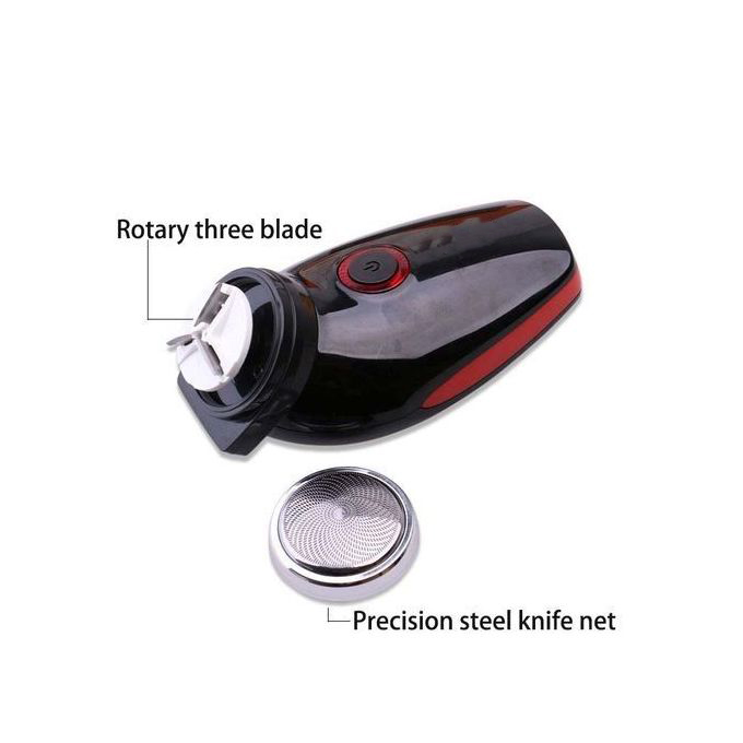 Máy Cạo Râu SC 501 Lưỡi Tròn Cạo Sát Sạch,Sạc Liền Tiện Lợi Pin Trâu Kèm Túi Đựng Chổi Vệ Sinh