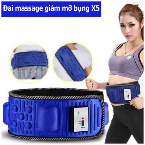 Đai Massage đánh tan, hỗ trợ giảm mỡ bụng X5