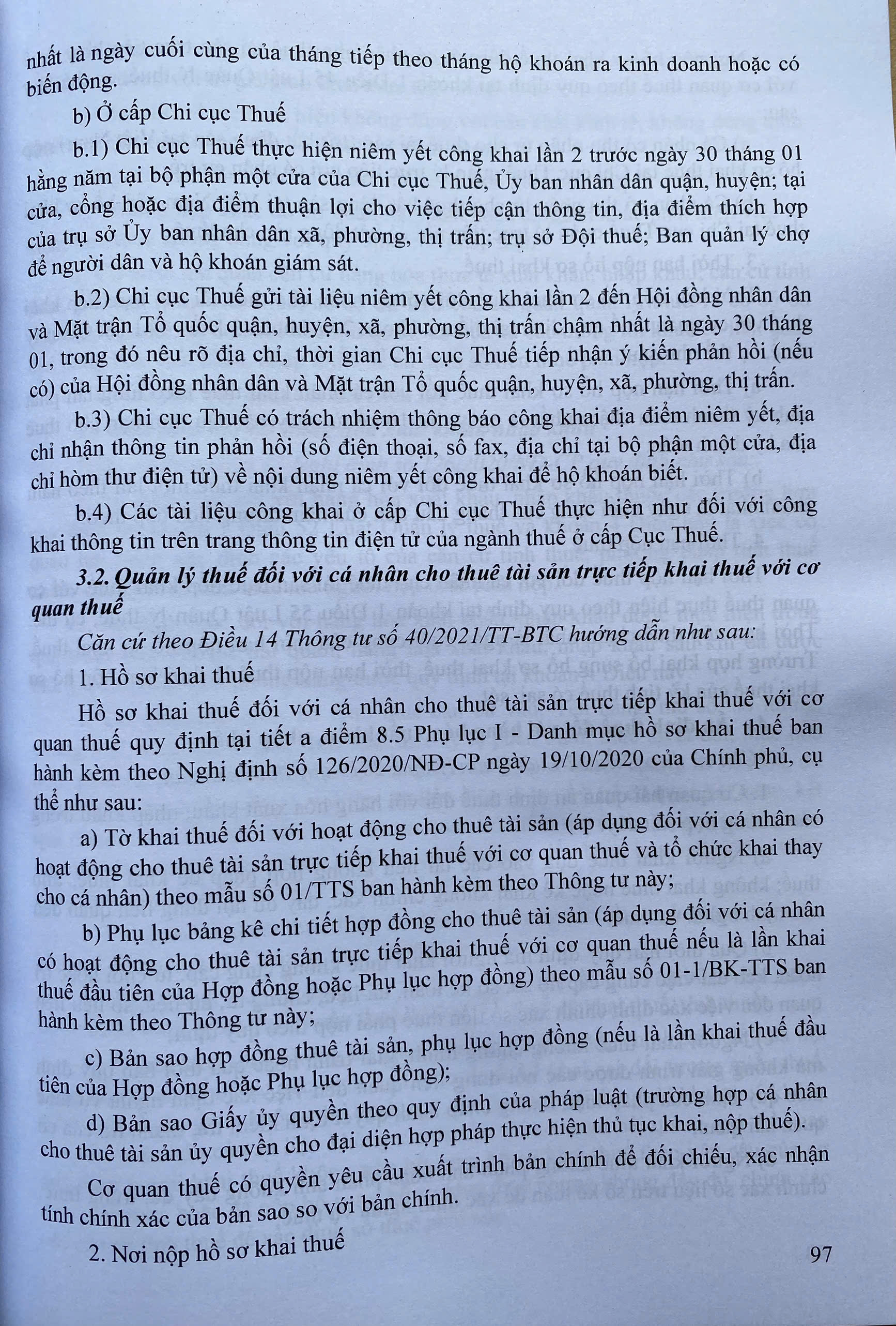 Chỉ Dẫn Áp Dụng  Luật Quản Lý Thuế ( Sửa đổi, bổ sung ) Những Quy Định Mới Trong Công Tác Kế Toán Dành  Cho Các Loại Hình Doanh Nghiệp