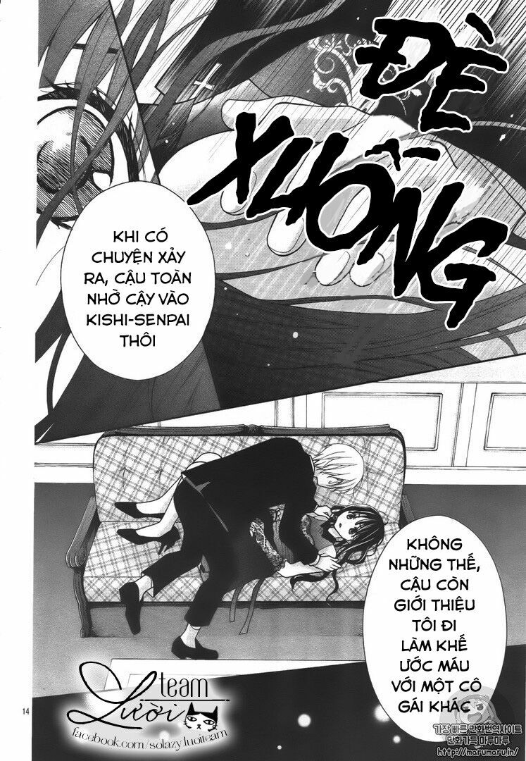 máu của cậu chỉ thuộc về mình tớ... chapter 6 13