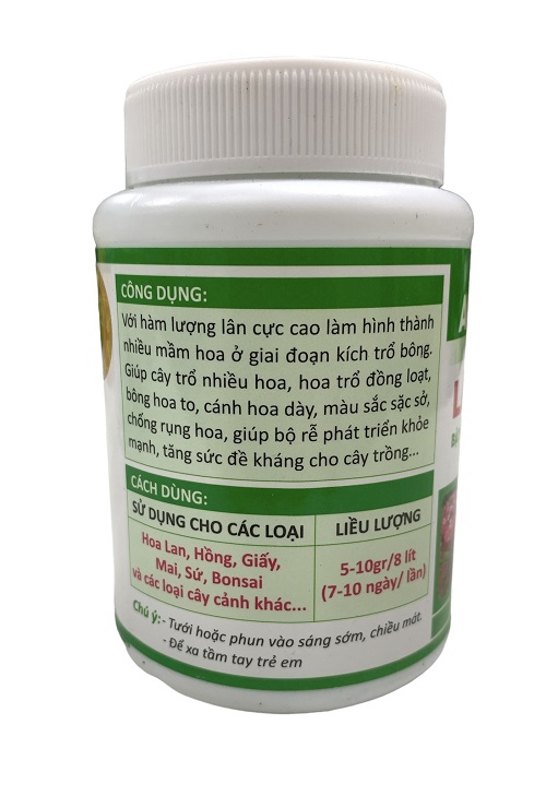 Siêu Bật Mầm Hoa - Kéo Dài Hoa - Chống Rụng Bông - Hoa To Đẹp 10-60-10-TE - Chai 100gr