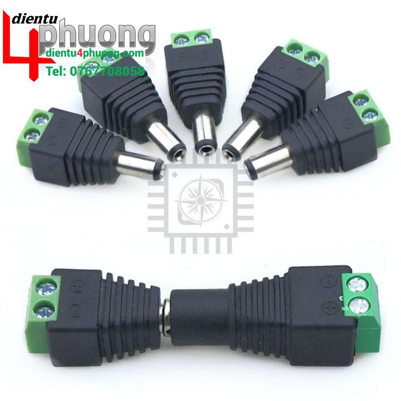 5 Jack Nguồn Camera Đực - Cái