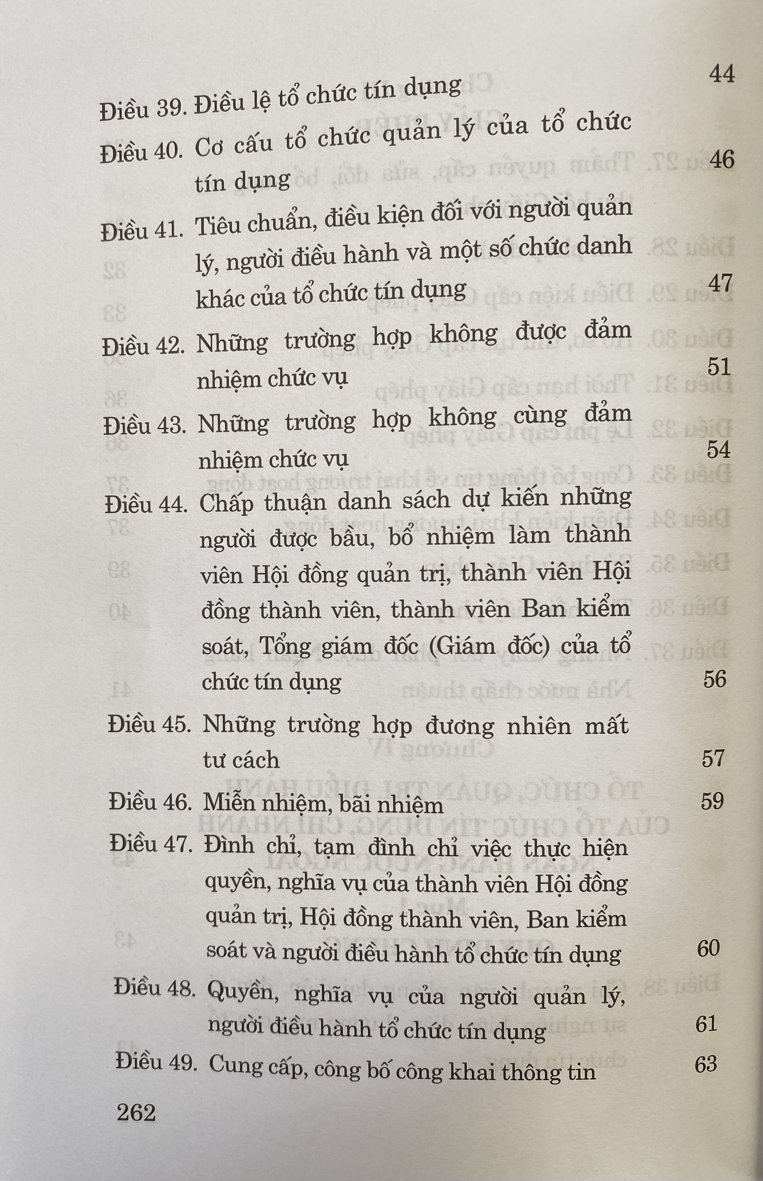 Luật Các Tổ Chức Tín Dụng