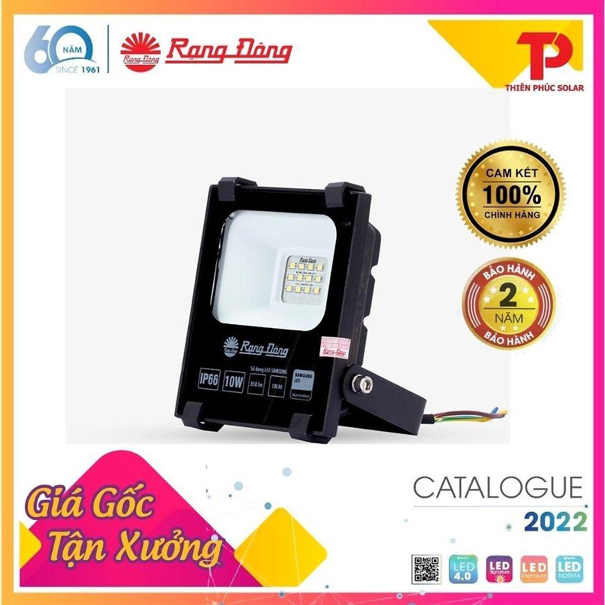 Đèn ngoài trời chiếu Pha LED 30W Rạng Đông Model: CP06/30W - 3000K/Vàng
