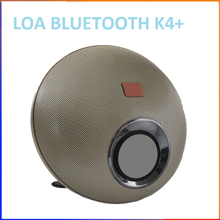 Loa bluetooth playlist K4+ - Đẳng cấp vượt trội - Âm thanh hay, trầm, ấm, kiểu dáng đẹp - Hàng chính hãng