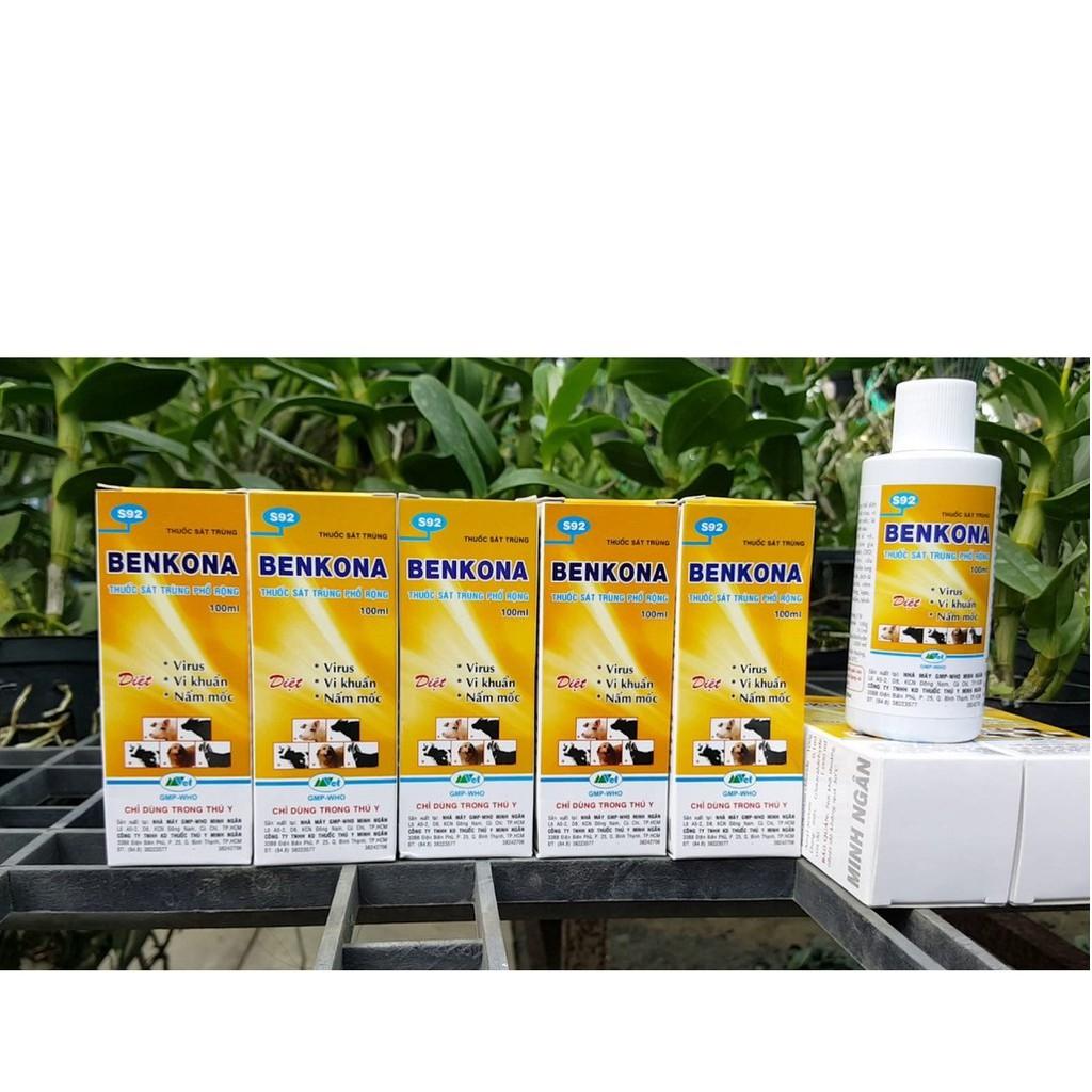 Thuốc Sát Trùng Và Khử Khuẩn BENKONA 100ML - Vườn Hoa Cây Cảnh