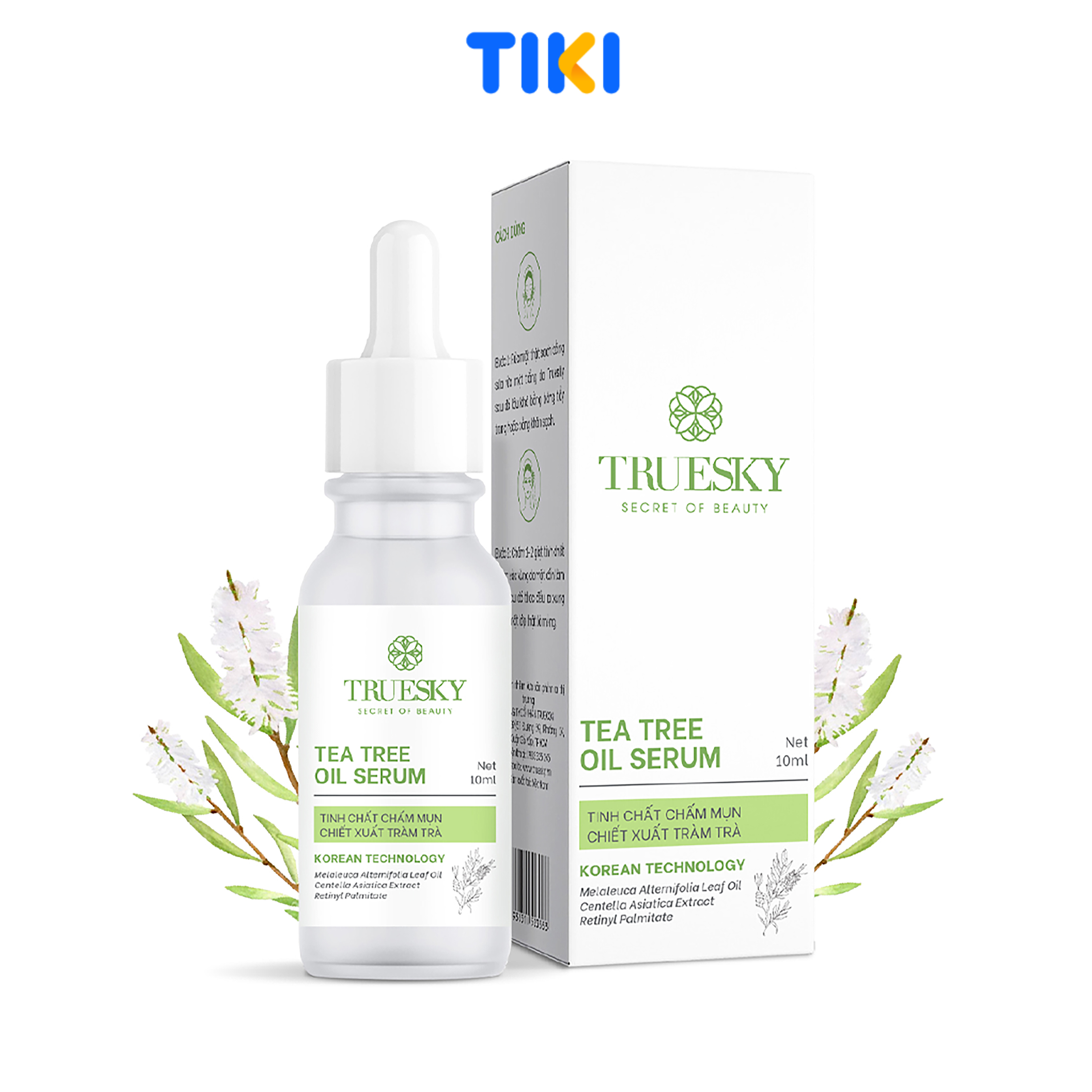 Serum trị mụn chiết xuất tràm trà Truesky Tea Tree Oil