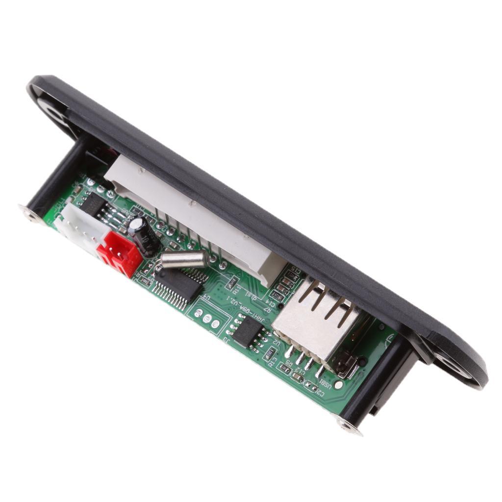 Audio Module Wireless DC12V Mp3 Wma Decoder Board Car Usb TF Radio