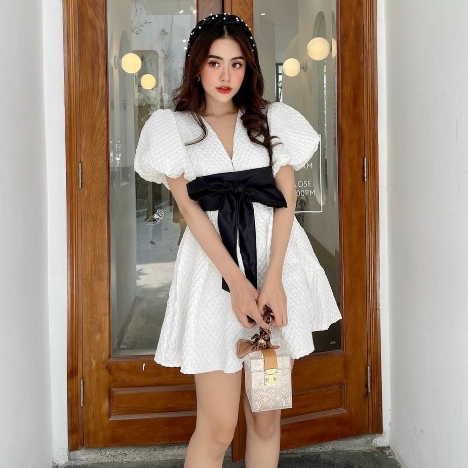 Đầm Ngắn Đi Chơi LABELLE Nhiều Màu TKCC174