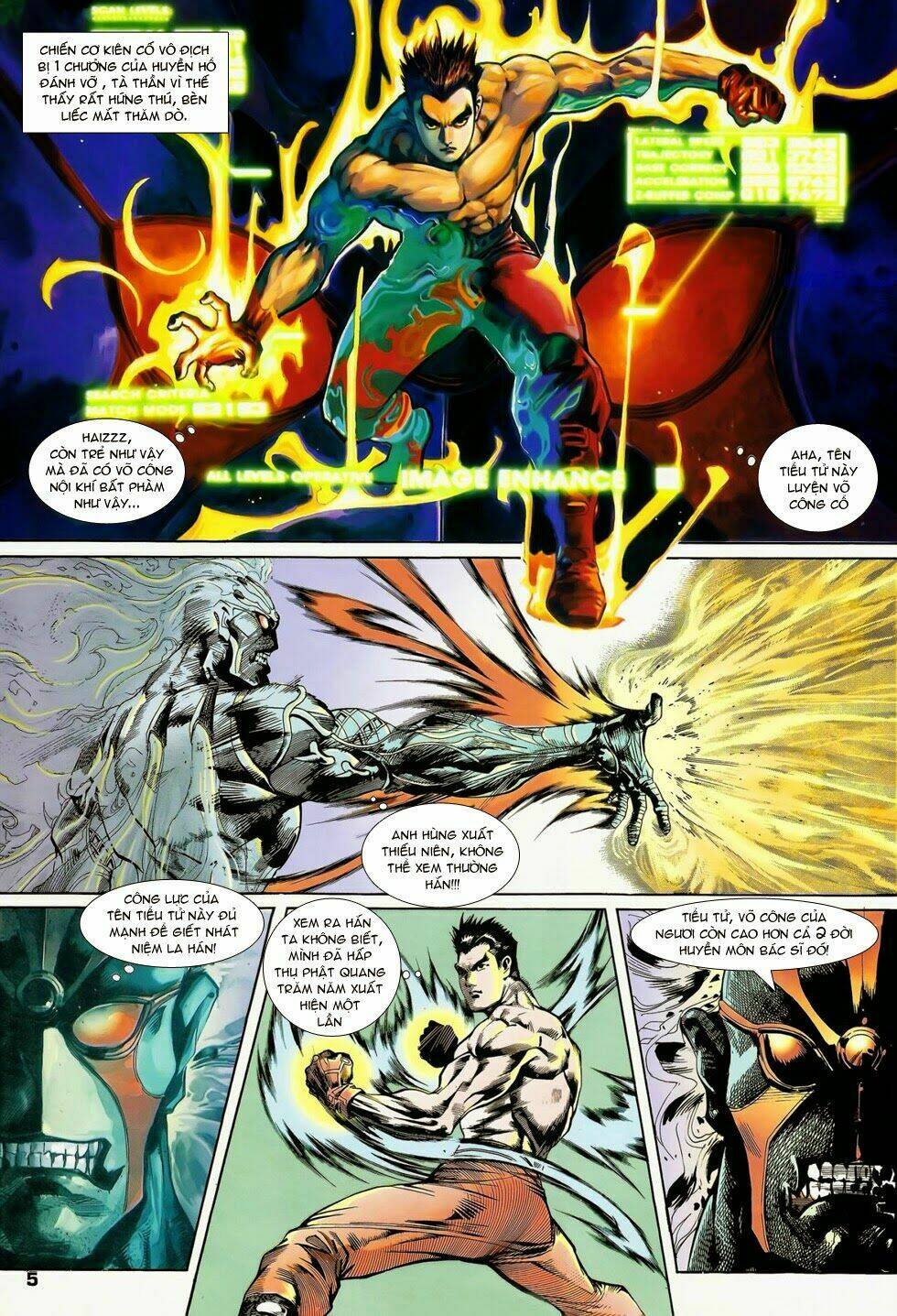 long hổ ngũ thế chapter 4 5