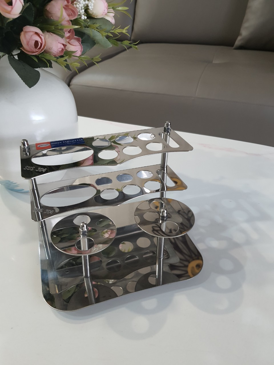 Kệ bàn chải đánh răng Inox 304