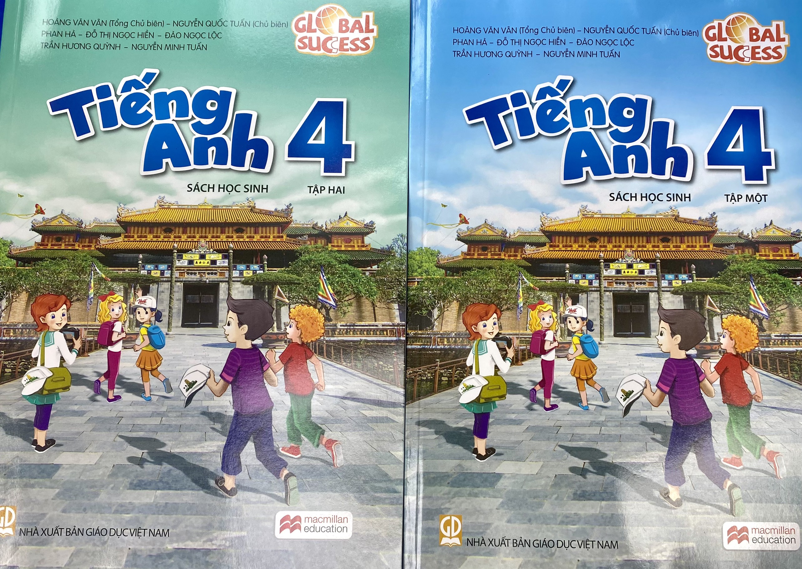 Tiếng Anh lớp 4 tập 1+2 Sách học sinh Global Success