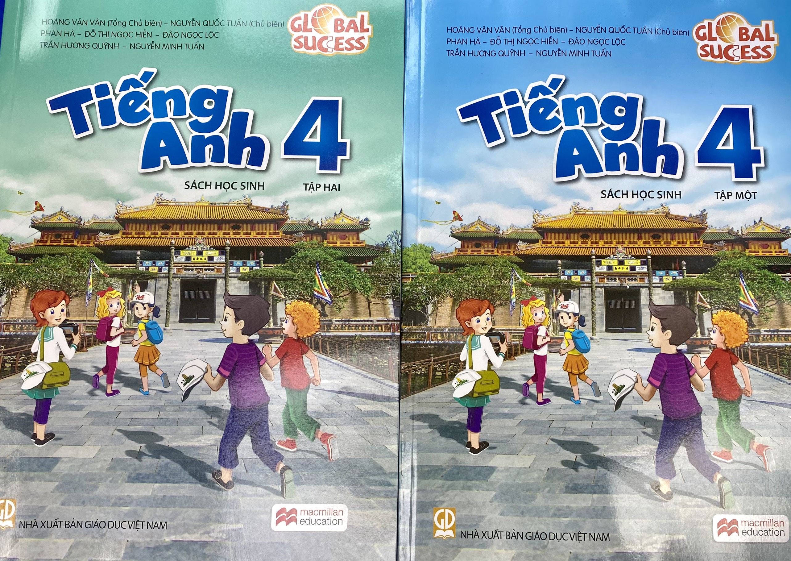 Tiếng Anh lớp 4 tập 1+2 Sách học sinh Global Success (Không đĩa)