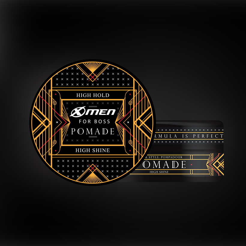 Pomade Tạo Kiểu Tóc X-Men For Boss High Hold 60g
