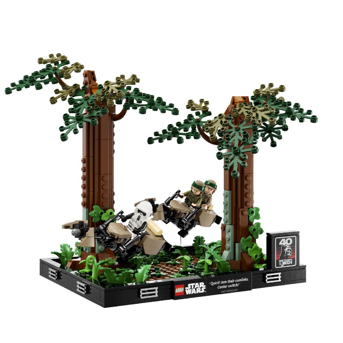 Đồ Chơi Lắp Ráp Cuộc Truy Đuổi Trong Khu Rừng Endor LEGO STAR WARS 75353 (608 chi tiết)