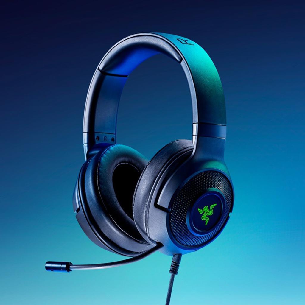 Universal USB Stereo Headphones Headset Microphone Over Ear for Laptop