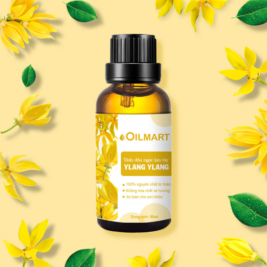 Tinh Dầu Thiên Nhiên Ngọc Lan Tây Oilmart Ylang Ylang Essential Oil 50ml