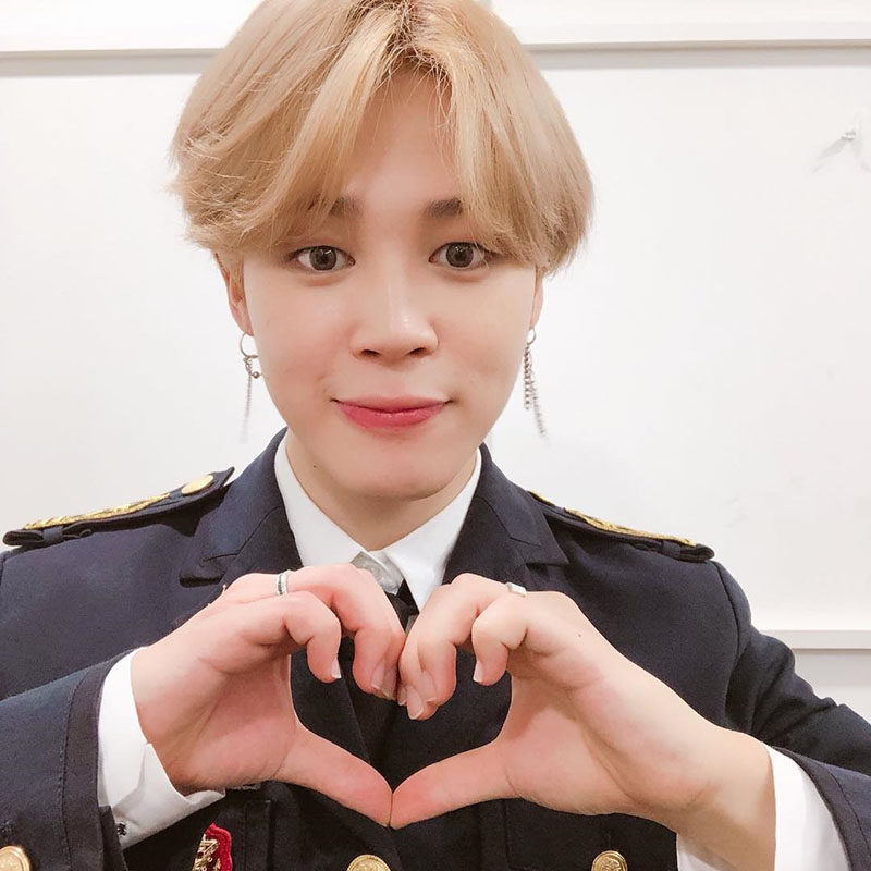 Bông tai khoen tròn thả sợi mắt xích idol JIMIN BTS