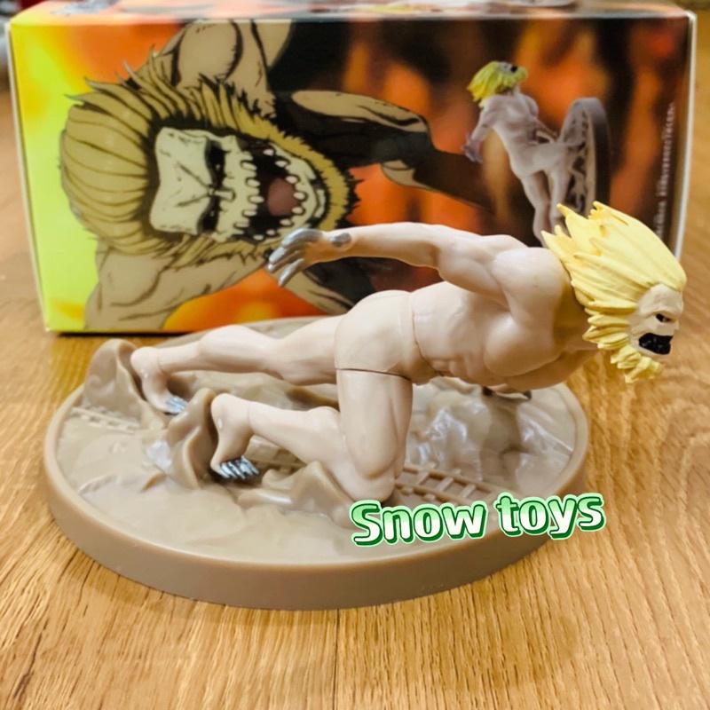 Mô hình Attack On Titan - Titan hàm sắt Jaw titan - Ymir Porco Marcel Galliard - Đại chiến Titan - Fullbox - 7,5x15cm