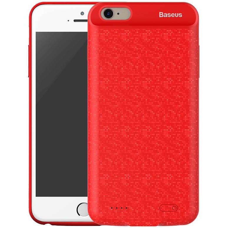 Ốp lưng kiêm sạc dành cho iPhone 6/6s plus,7plus, 3650mAh,7.300Mah chính hãng Baseus