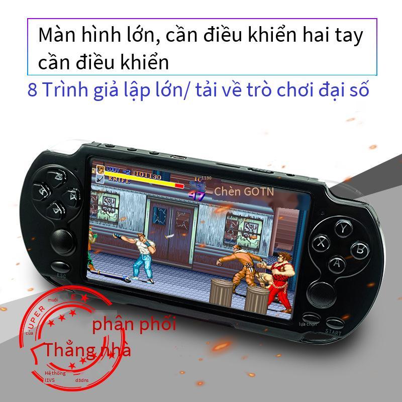 Đảm bảo chất lượng bán hàng trực tiếp 5.1-inch X9 PLUS màn hình lớn máy chơi game dual rocker arcade gba 16G bộ nhớ PSP cầm tay