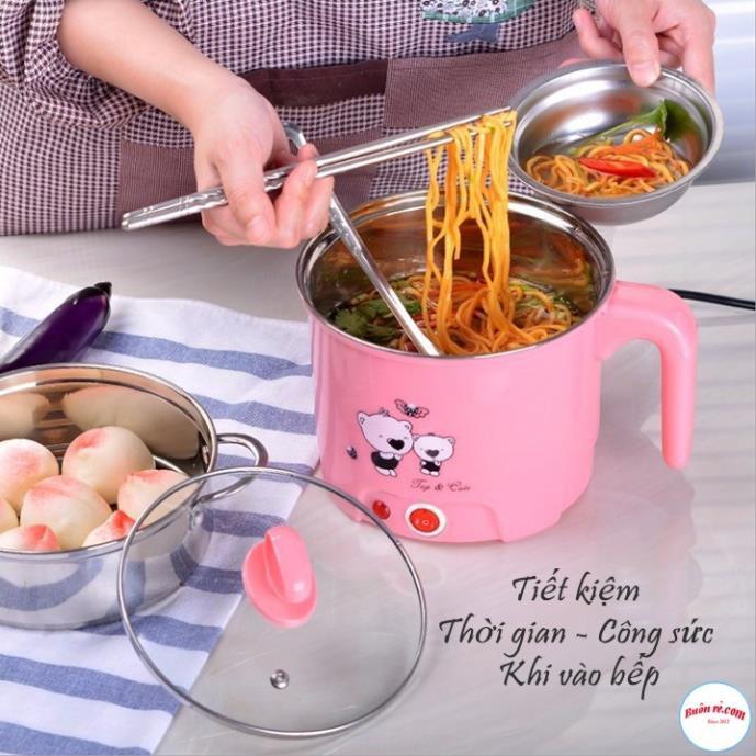 Nồi lẩu mini gia đình nhỏ kiêm nồi hấp