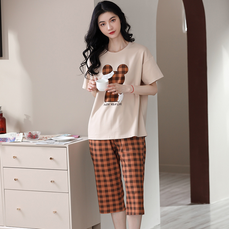 Quần áo mặc nhà cotton 5539