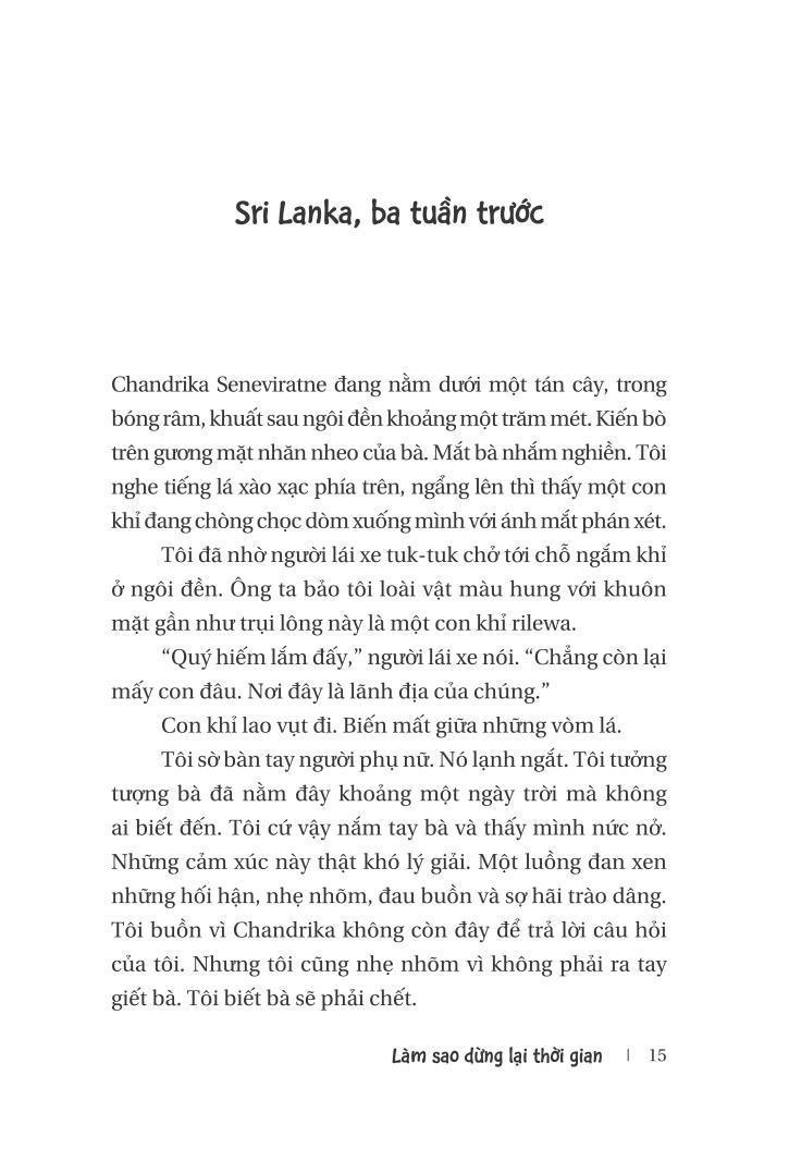 Làm Sao Dừng Lại Thời Gian