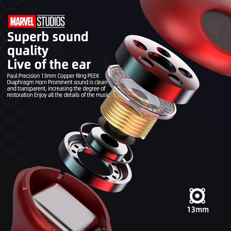 Tai Nghe Nhét Tai Không Dây Bluetooth 5.3 Chống Ồn TWS Disney BTMV08-Hàng chính hãng