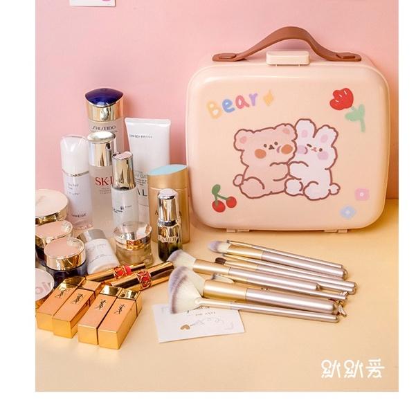 Cốp Trang Điểm/Vali Mini Đựng Đồ Make Up Có Chia Ngăn Siêu Tiện Dụng