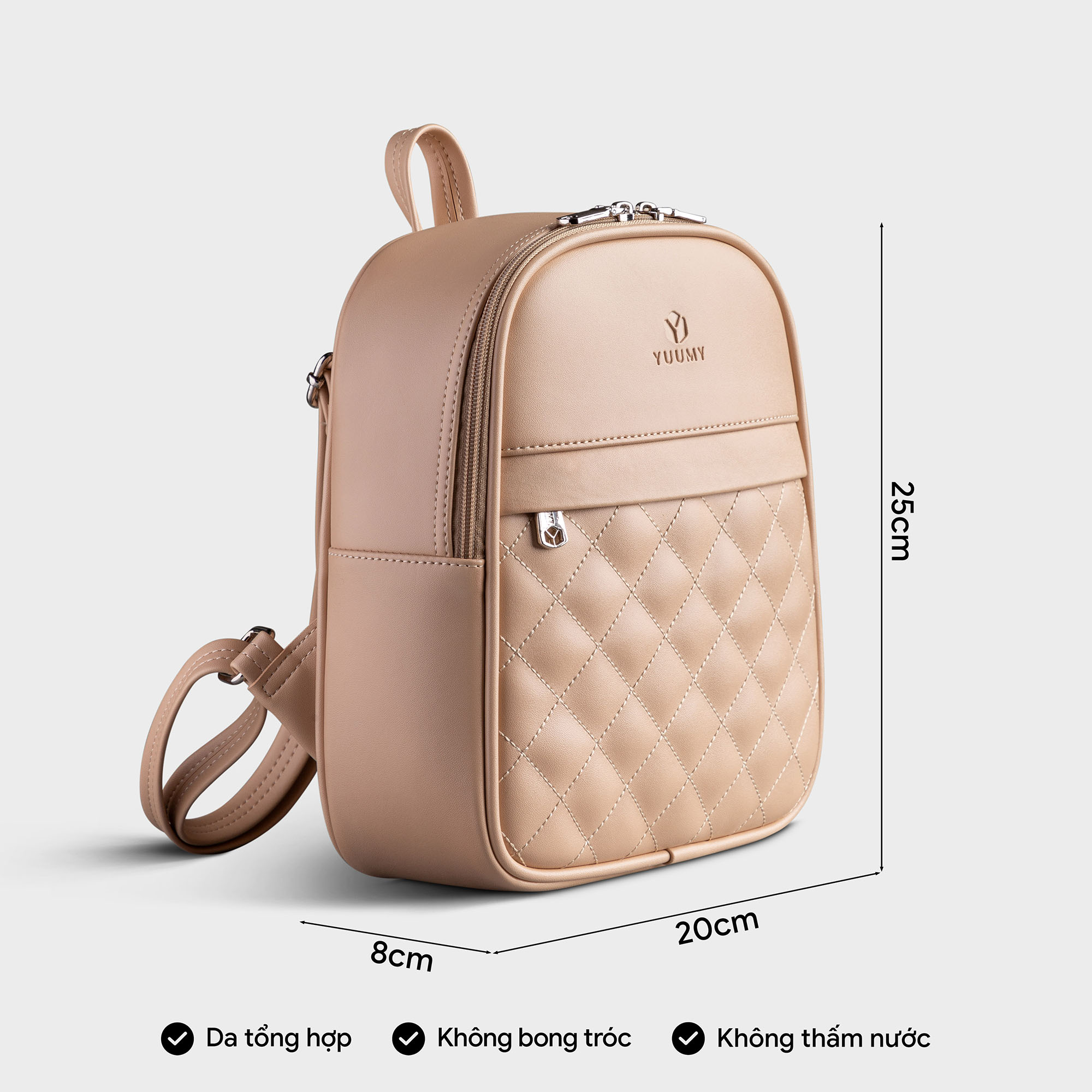 Balo nữ YUUMY ( Họa tiết dễ thương Seasand YBA78 )