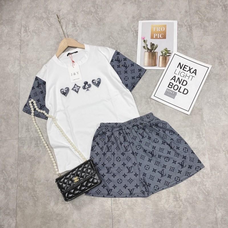 Set bộ quần voan