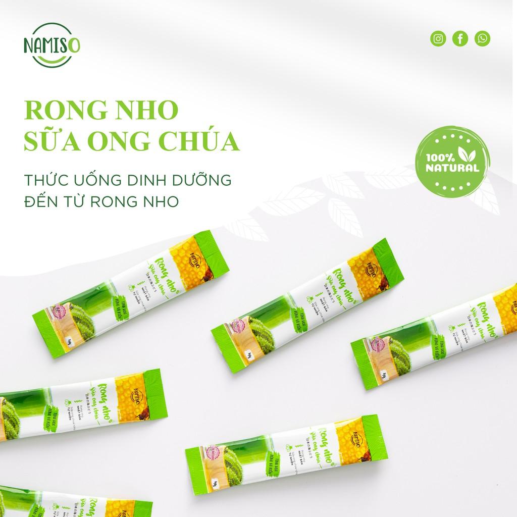 Rong nho sữa ong chúa Namiso, rong nho sữa ong chúa giúp tăng cường sức khỏe